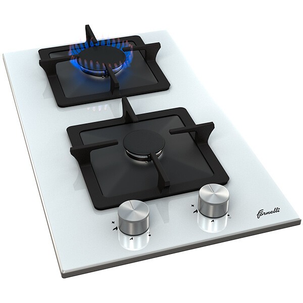 Встраиваемая газовая варочная панель Fornelli PGT 30 Calore WH Встраиваемая газовая варочная панель Fornelli PGT 30 Calore WH