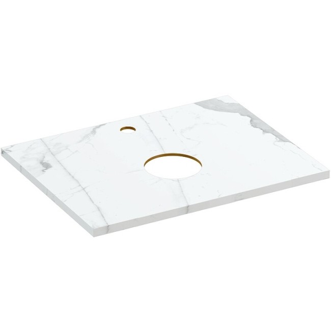 Столешница Cersanit Stone Energy 60x45x2 белый матовый (63856) Столешница Cersanit Stone Energy 60x45x2 белый матовый (63856)