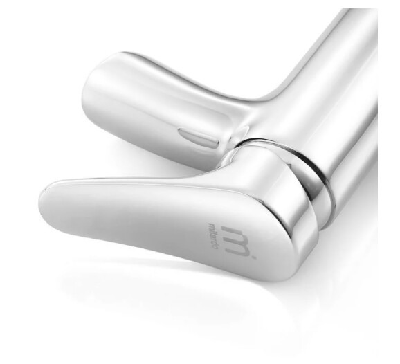 Смеситель для раковины Milardo Volga VOLSB00M01 Смеситель для раковины Milardo Volga VOLSB00M01