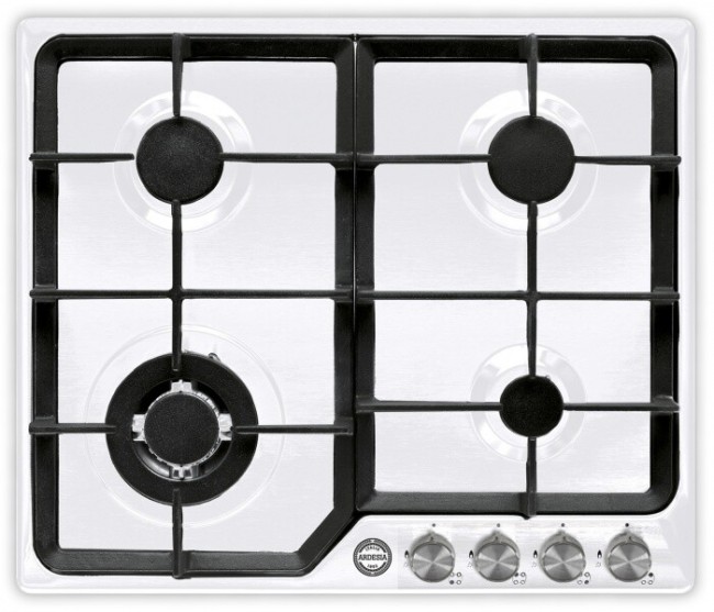 Встраиваемая газовая варочная панель Ardesia F 64 GT WHITE Встраиваемая газовая варочная панель Ardesia F 64 GT WHITE