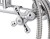 Смеситель для душа ПСМ-Профсан Душ PSM-109-К89