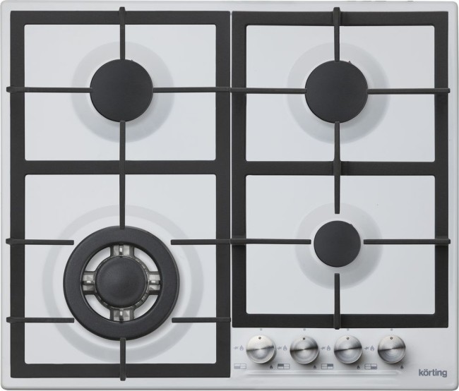 Встраиваемая газовая варочная панель Korting HG 665 CTW Встраиваемая газовая варочная панель Korting HG 665 CTW