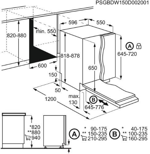 Встраиваемая посудомоечная машина Electrolux EMA 917101 L