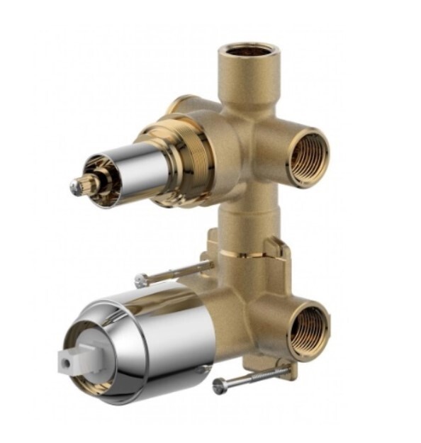 Корпус встраиваемого смесителя Bravat D982CP-B-RUS