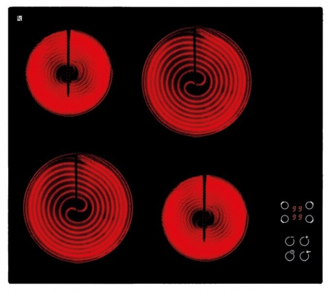 Встраиваемая электрическая варочная панель Ardesia PE 58 FH