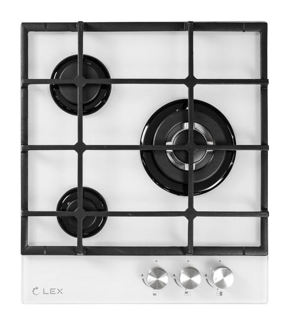 Встраиваемая газовая варочная панель Lex GVG 431 WH Встраиваемая газовая варочная панель Lex GVG 431 WH