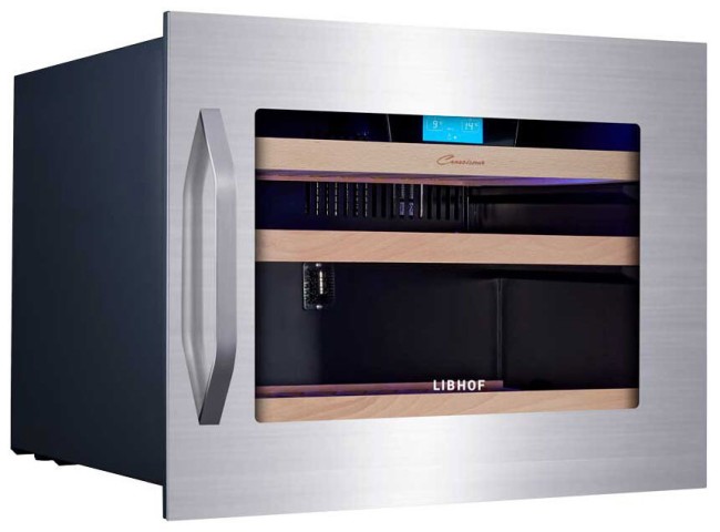Встраиваемый винный шкаф Libhof CK-21 silver