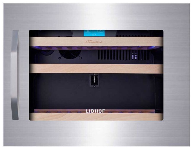 Встраиваемый винный шкаф Libhof CK-21 silver