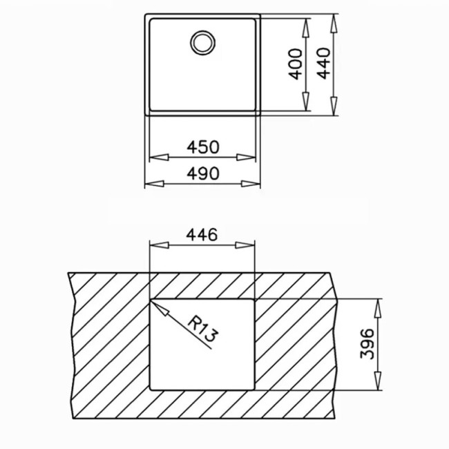 Кухонная мойка Teka Be Linea RS15 45.40 (115000006) Кухонная мойка Teka Be Linea RS15 45.40 (115000006)