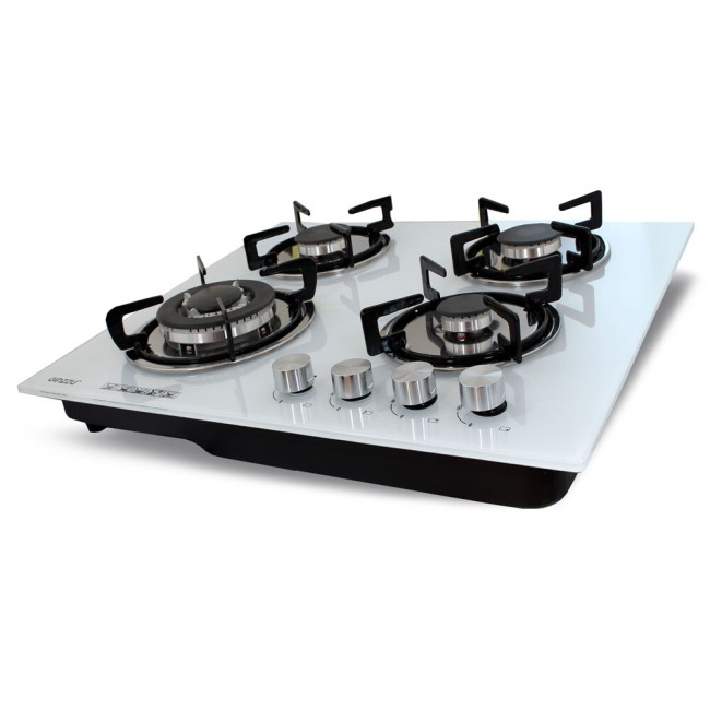 Встраиваемая газовая варочная панель Ginzzu HCG-443 белый Встраиваемая газовая варочная панель Ginzzu HCG-443 белый