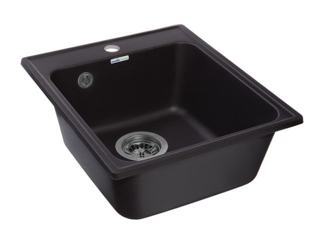 Кухонная мойка GranFest Quarz GF-Z17 черный Кухонная мойка GranFest Quarz GF-Z17 черный