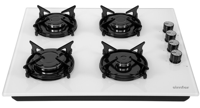 Встраиваемая газовая варочная панель Simfer H60K40C111 Встраиваемая газовая варочная панель Simfer H60K40C111