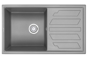 Кухонная мойка Granula GR-8002 алюминиум