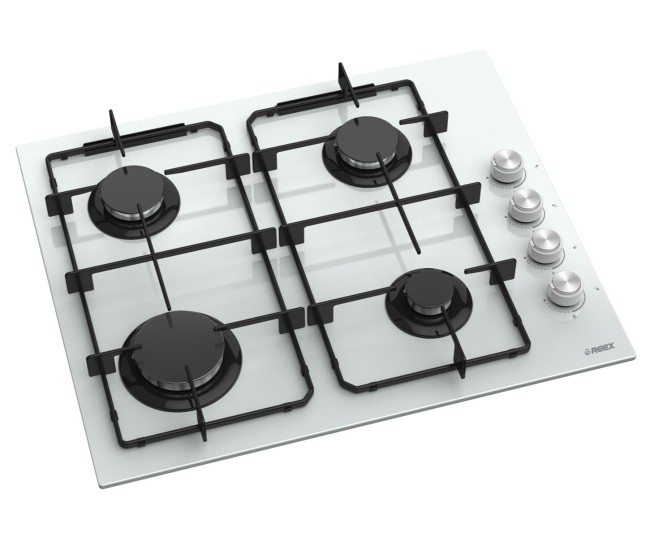 Встраиваемая газовая варочная панель Reex PG-6400LESC Whgl Встраиваемая газовая варочная панель Reex PG-6400LESC Whgl