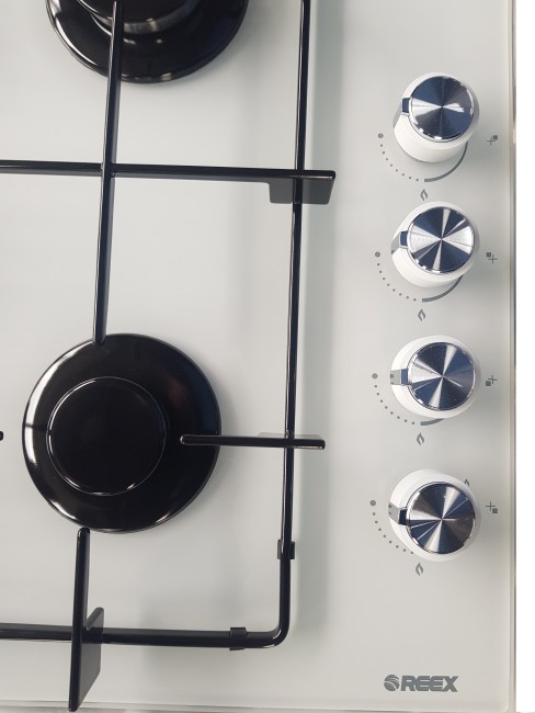 Встраиваемая газовая варочная панель Reex PG-6400LESC Whgl Встраиваемая газовая варочная панель Reex PG-6400LESC Whgl