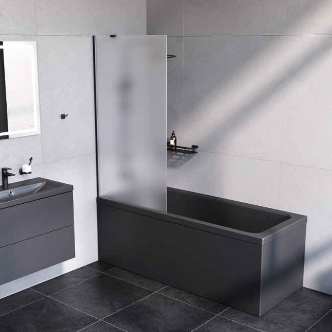 Шторка на борт ванны 80х140 AM.PM Gem (W90BS-080-140BM) Шторка на борт ванны 80х140 AM.PM Gem (W90BS-080-140BM)