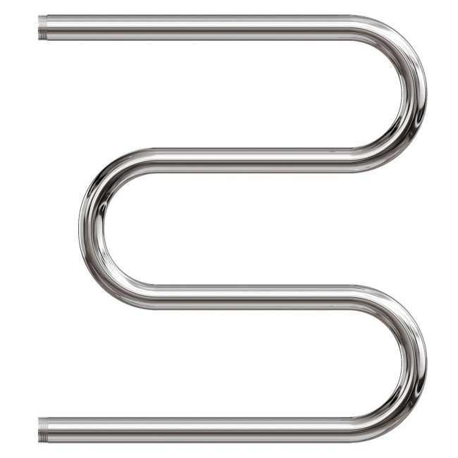 Полотенцесушитель водяной Point PN37555 500x500 М-образный, хром