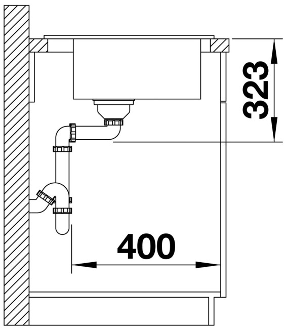 Кухонная мойка Blanco Palona 6 базальт (524737)