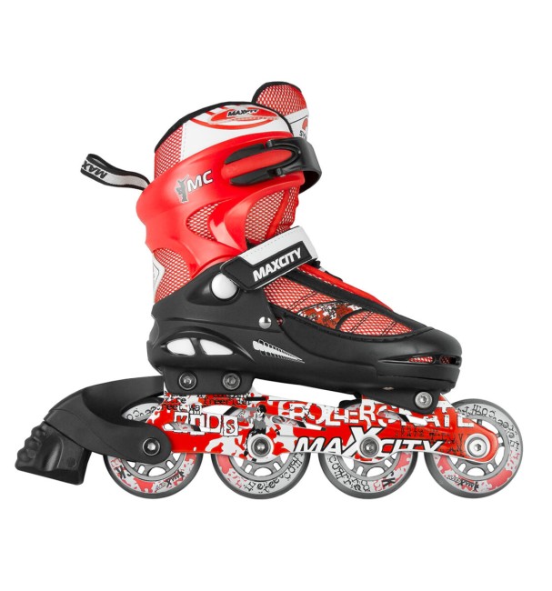 Роликовые коньки MaxCity MC SYMBOL красный 40-43 Роликовые коньки MaxCity MC SYMBOL красный 40-43
