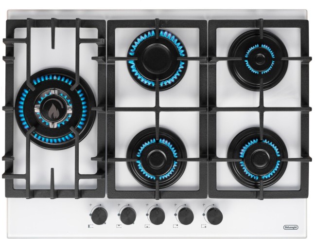 Встраиваемая газовая варочная панель Delonghi Germana 7GW BB Встраиваемая газовая варочная панель Delonghi Germana 7GW BB