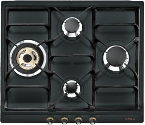 Встраиваемая газовая варочная панель Smeg SR764AO Встраиваемая газовая варочная панель Smeg SR764AO