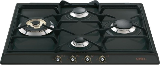 Встраиваемая газовая варочная панель Smeg SR764AO Встраиваемая газовая варочная панель Smeg SR764AO