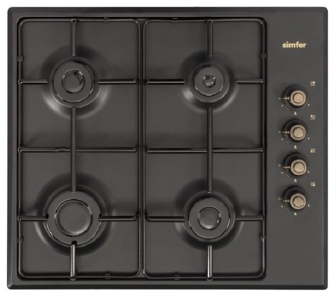 Встраиваемая газовая варочная панель Simfer H60Q40L417