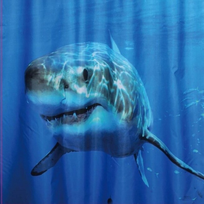 Штора для ванной Brimix 02-03 Акула