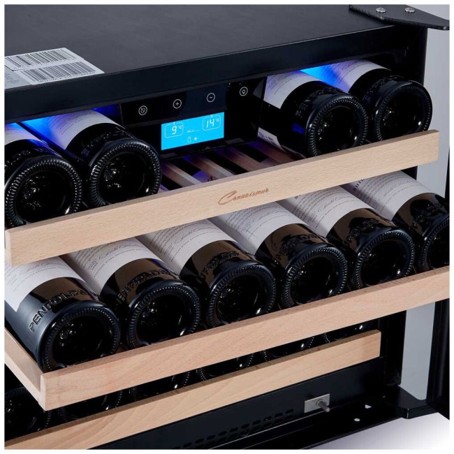 Встраиваемый винный шкаф Libhof CK-21 black