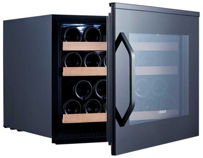 Встраиваемый винный шкаф Libhof CK-21 black