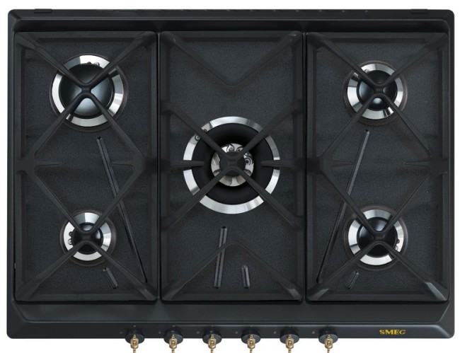 Встраиваемая газовая варочная панель Smeg SRV876AOGH