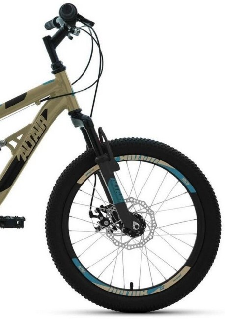 Велосипед Altair RBK22AL20046 бежевый/черный