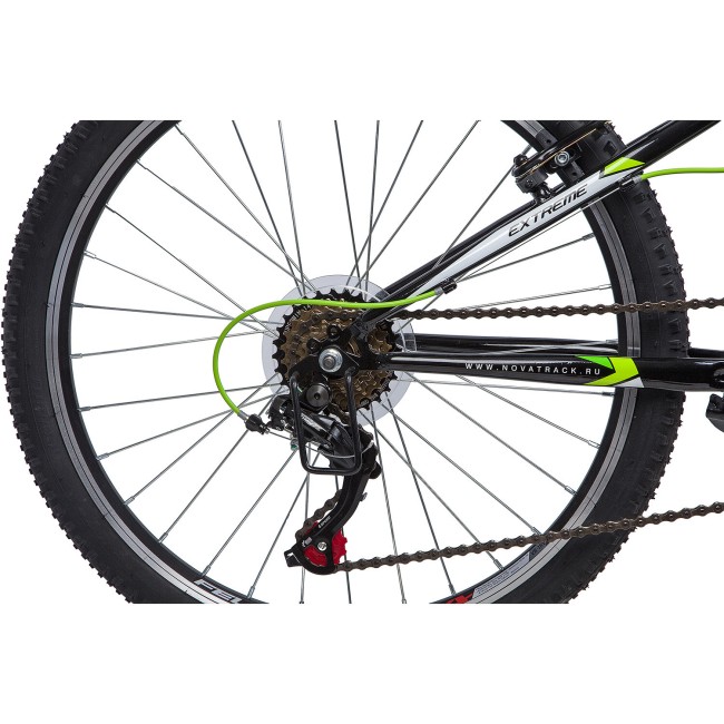 Велосипед Novatrack Extreme 24 (24SH6SV.EXTREME.10BK9) черны