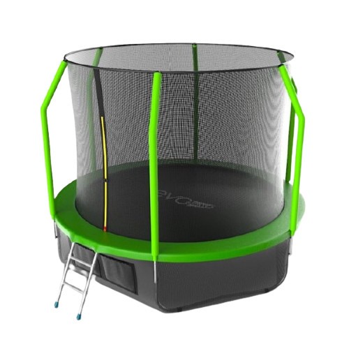 Батут Evo Jump Cosmo 10ft Green Lowernet + сетка