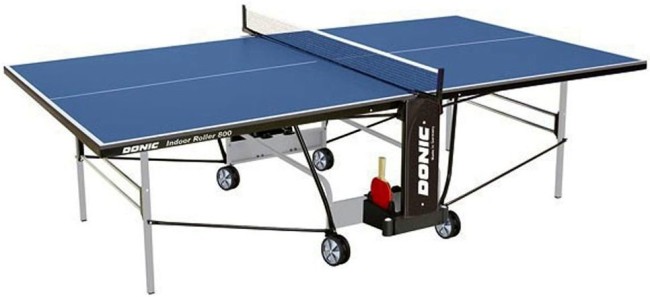 Стол теннисный Donic Indoor Roller 800 синий