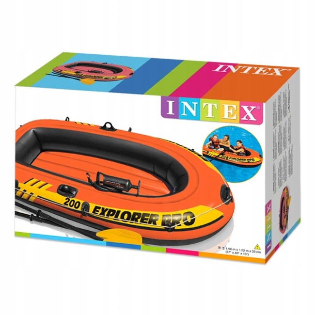 Надувная лодка Intex Explorer Pro 200 Set 58357 Надувная лодка Intex Explorer Pro 200 Set 58357