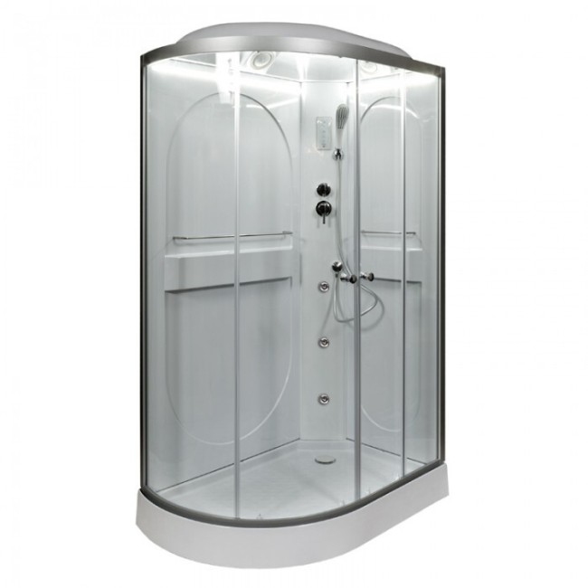 Душевая кабина Deto L602R LED с гидромассажем