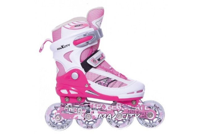 Роликовые коньки MaxCity MC SYMBOL розовый 40-43 Роликовые коньки MaxCity MC SYMBOL розовый 40-43