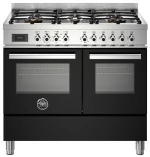 Комбинированная плита Bertazzoni PRO 106 L 2 ENET Комбинированная плита Bertazzoni PRO 106 L 2 ENET