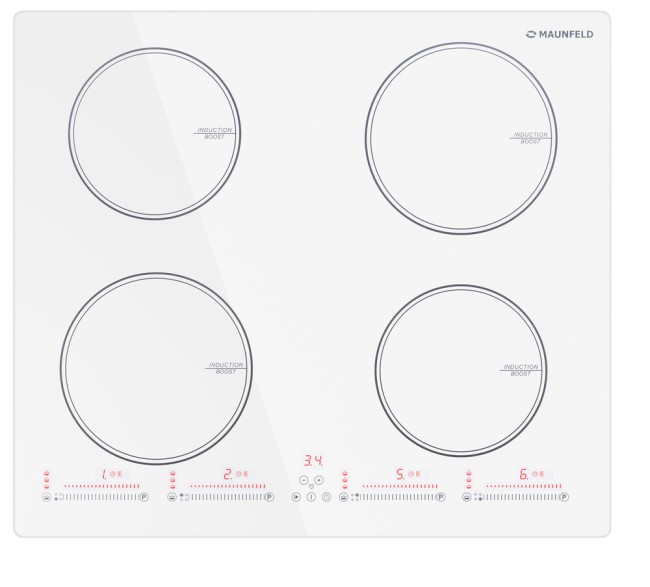 Встраиваемая индукционная варочная панель Maunfeld CVI.594.S-WH