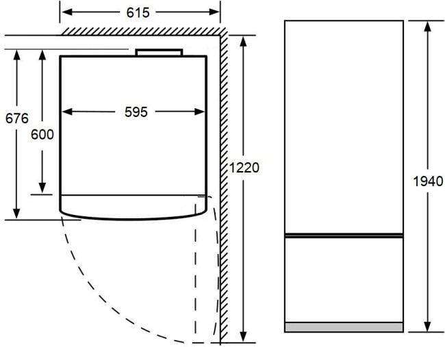 Холодильник Maunfeld MFF195NFIX10 Холодильник Maunfeld MFF195NFIX10