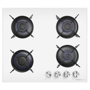 Встраиваемая варочная газовая панель HOMSair HGG641EWH