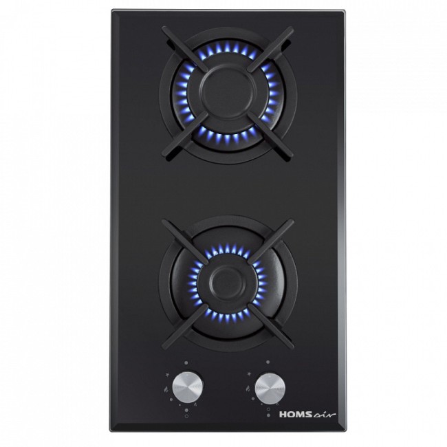 Встраиваемая газовая варочная панель HOMSair HGG321BK