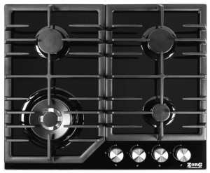 Встраиваемая газовая варочная панель ZorG BLC FDW black