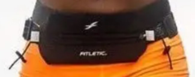 Беговая сумка на пояс Fitletic Neo Racing черный/красный Беговая сумка на пояс Fitletic Neo Racing черный/красный