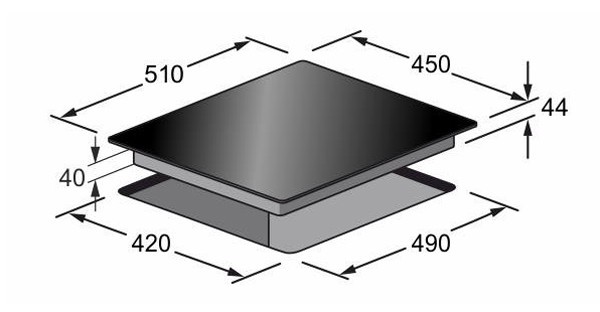 Встраиваемая индукционная варочная панель Kaiser KCT 4795 FI ElfAD