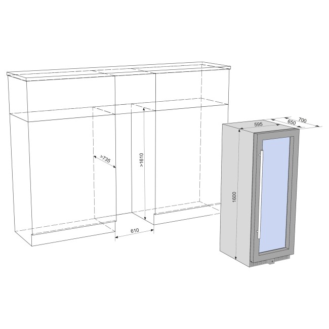 Винный шкаф Libhof EZD-104