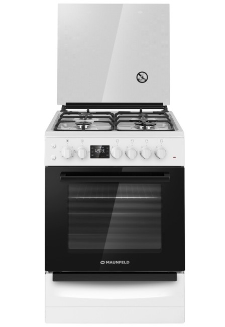 Комбинированная плита Maunfeld MGC60ECW05 Комбинированная плита Maunfeld MGC60ECW05