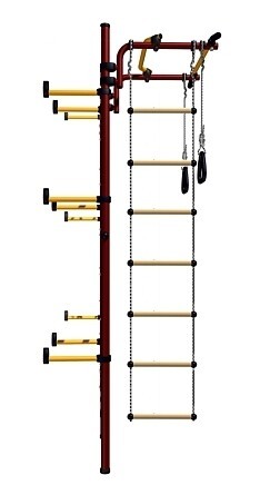 Детский спортивный комплекс Kampfer Gridline (wall) красный/желтый