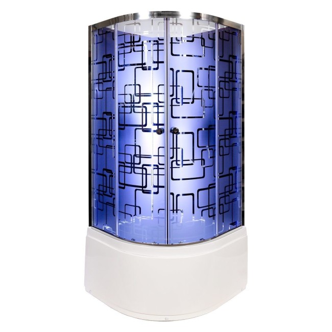 Душевая кабина Deto BM4590NLEDBLACK